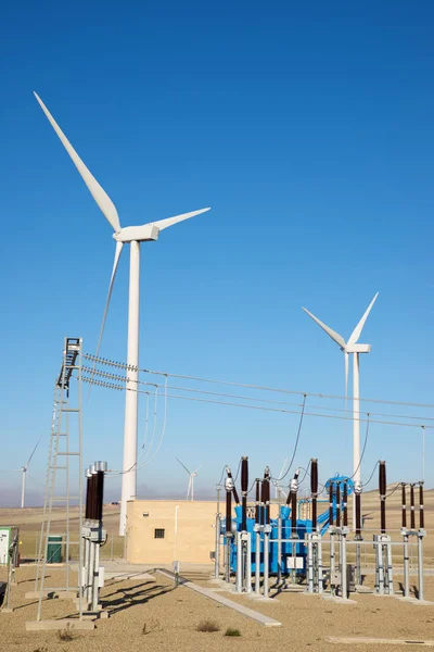 Conceito de energia eólica — Fotografia de Stock