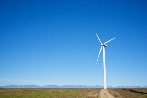 Rüzgar enerjisi kavramı — Stok fotoğraf