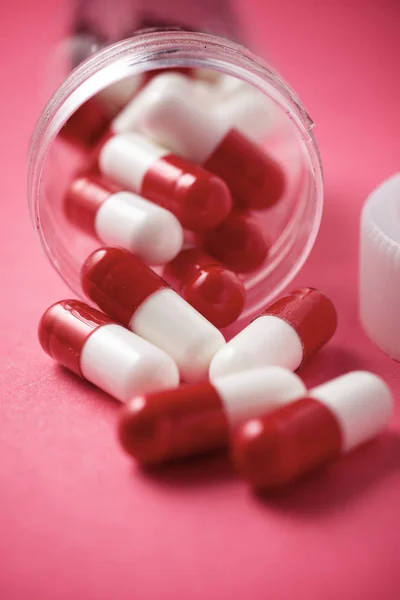 Tabletki z bliska — Zdjęcie stockowe
