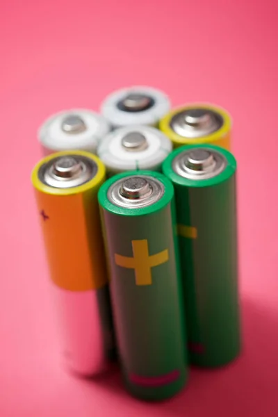 Pequeñas baterías vista —  Fotos de Stock