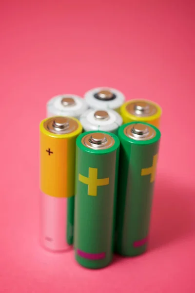 小型电池视图 — 图库照片