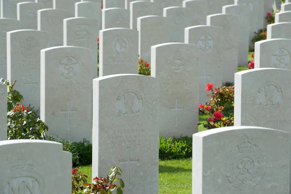 Cementerio Británico en Normandía — Foto de Stock