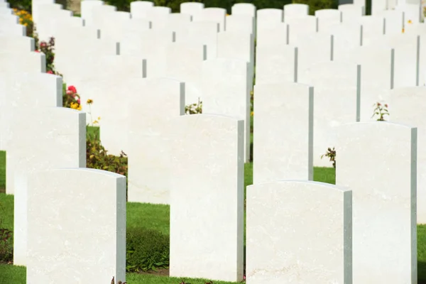 Cementerio Británico en Normandía — Foto de Stock