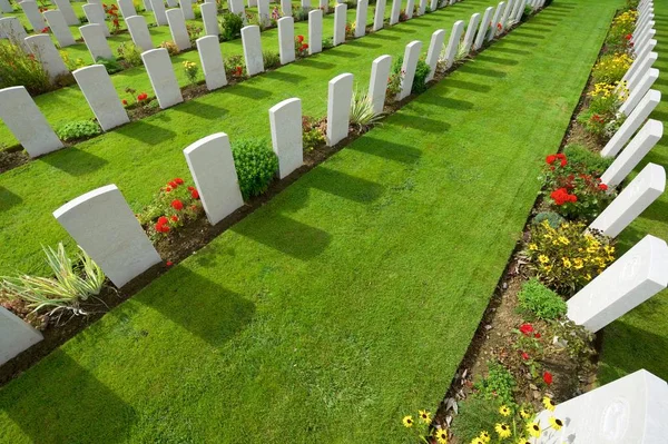 British Cemetery in Normandy — Stock Photo, Image