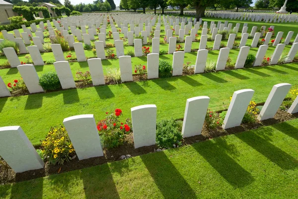 British Cemetery in Normandy — Stock Photo, Image