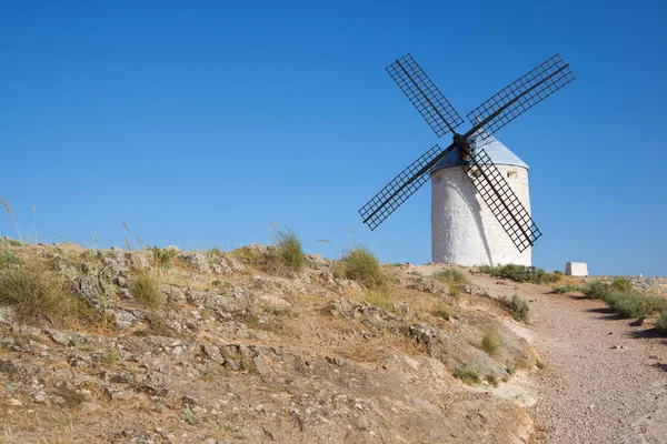 Os moinhos de Don Quixote . — Fotografia de Stock
