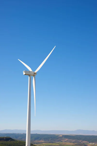 Větrný mlýn ve Španělsku — Stock fotografie