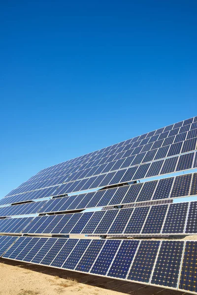Photovoltaic panels view — Stok fotoğraf