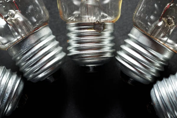Old incandescent bulbs — ストック写真