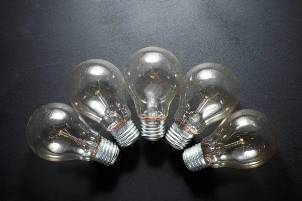 Old incandescent bulbs — Stockfoto