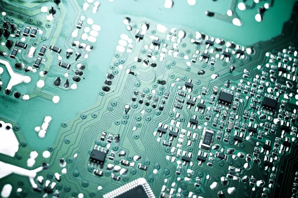 Close Integrated Circuit — Stock Photo, Image