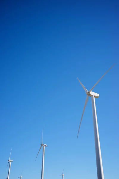Mulini Vento Produzione Energia Elettrica Provincia Saragozza Aragona Spagna — Foto Stock