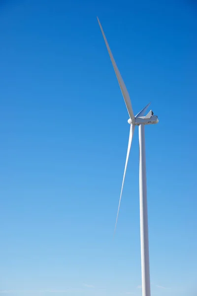 Windmühle Zur Stromerzeugung Provinz Saragossa Aragon Spanien — Stockfoto