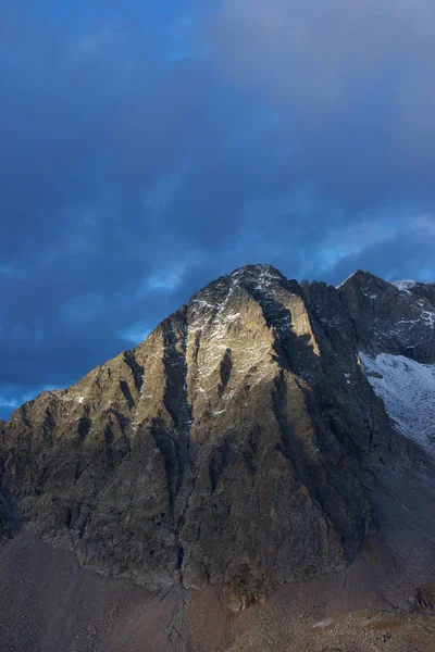 Picos Pôr Sol Montanhas Balaitus Vale Tena Província Huesca Pirenéus — Fotografia de Stock