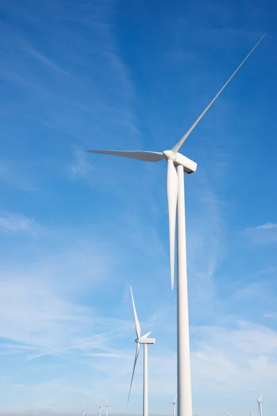 Windmills Electric Power Production Zaragoza Province Aragon Spain — Stock Photo, Image