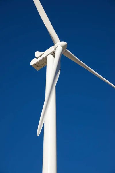 Molino Viento Para Producción Energía Eléctrica Provincia Zaragoza Aragón España —  Fotos de Stock