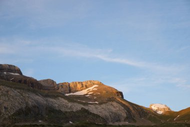 Pireneler Dağı, Aragues Vadisi, Aragon, Huesca İspanya.