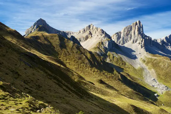 Aiguilles Ansabere Lescun Cirque Aspe Valley Pirenei Francia — Foto Stock