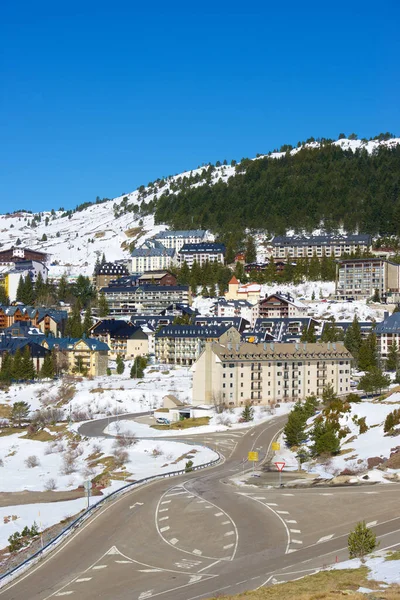 Station Ski Candanchu Dans Les Pyrénées Province Huesca Aragon Espagne — Photo