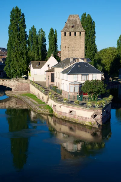 Quai Des Ponts Couverts Strasbourg France — Stock Photo, Image