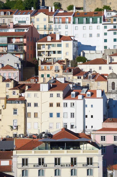 Widok Stare Miasto Lizbona Portugalia — Zdjęcie stockowe