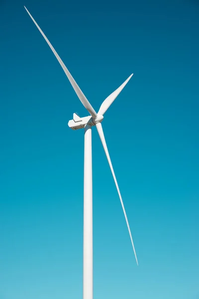 Moinho Vento Para Produção Energia Eléctrica Província Zaragoza Aragão Espanha — Fotografia de Stock