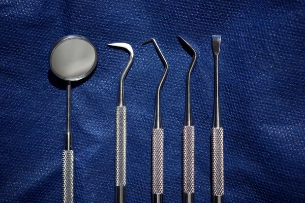 Instrumentos Utilizados Por Dentista — Foto de Stock