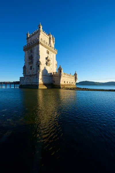 Belém Torony Tajo Folyó Lisszabon Portugália — Stock Fotó