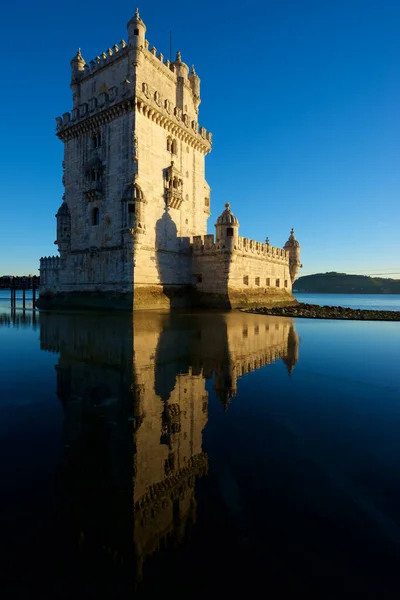 Belem Tower Tagus Floden Lissabon Portugal — Stockfoto