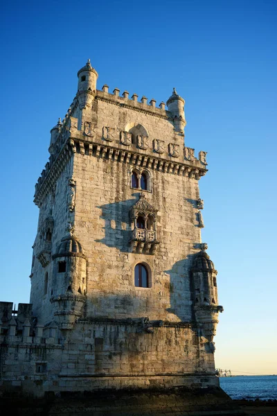 Torre Belém Rio Tejo Lisboa Portugal — Fotografia de Stock