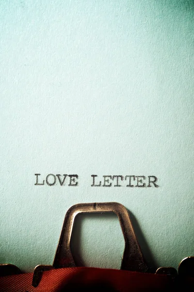 Lettere Amore Scritte Carta — Foto Stock