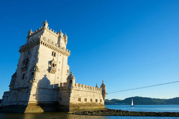 Belem Tower Tagus River Lisbon Portugal — Stock Photo, Image