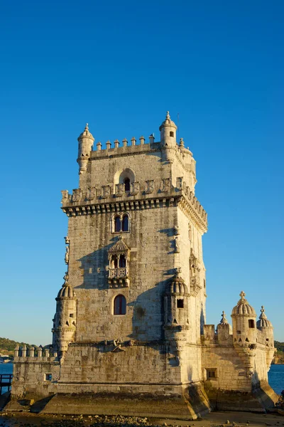 Вежі Белем Тежу Річки Лісабон Португалія — стокове фото