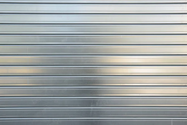 Front View Metal Roller Shutter Store — Stock Photo, Image