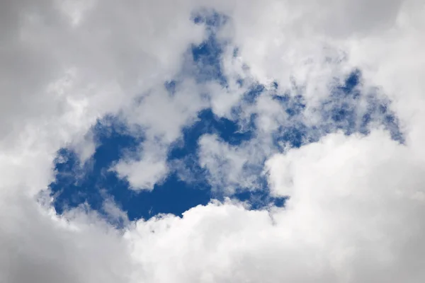 White Clouds Blue Sky Spain — Stock Photo, Image