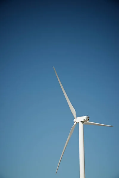 Ветряная Мельница Производства Электроэнергии Провинция Сарагоса Арагон Испании — стоковое фото