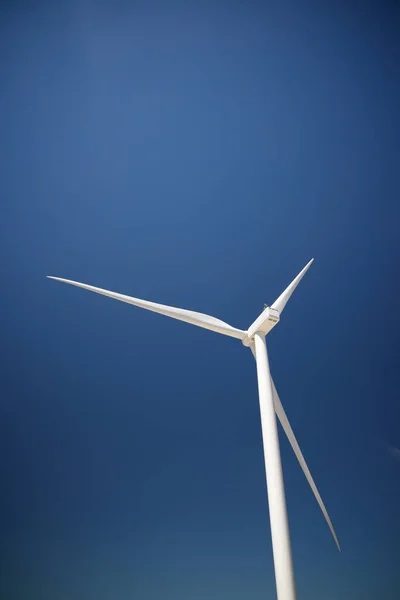 Větrný Mlýn Pro Výrobu Elektrické Energie Provincie Zaragoza Aragon Španělsku — Stock fotografie