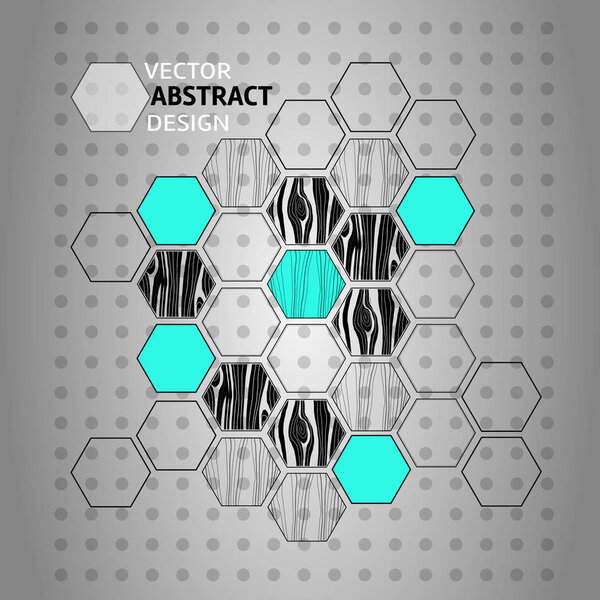 Trendy geometric elements . Modern abstract design poster, cover, card design.