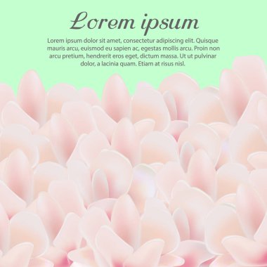 Düğün kartı veya çiçek arka plan ile davet. Tebrik kartı. Elegance sorunsuz çiçekler, çiçek şekil.