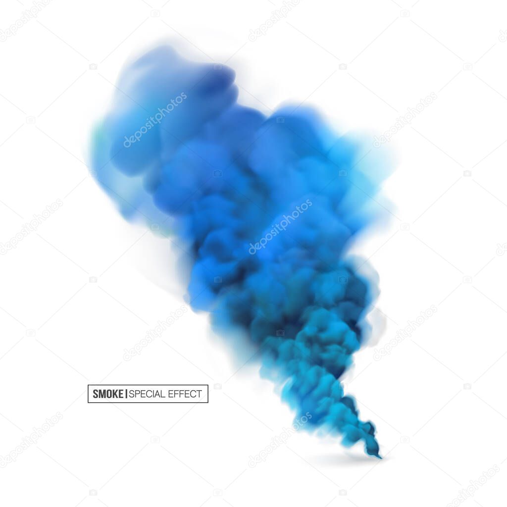 Realistic multi-colored smoke on a white background. Colored smoke bombs.isolated fog or smoke, transparent special effect. Bright magic cloud.Abstract illustration for the design.vector