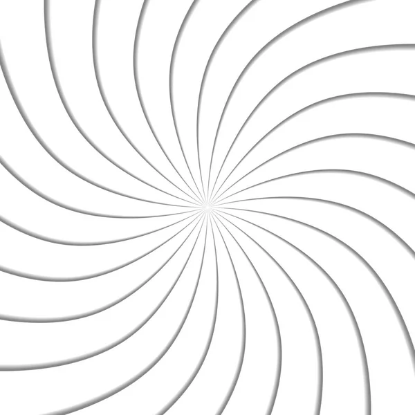 Effet spirale 3d. Contexte abstrait. Illustration vectorielle . — Image vectorielle