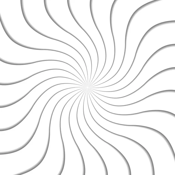 Effet spirale 3d. Contexte abstrait. Illustration vectorielle . — Image vectorielle
