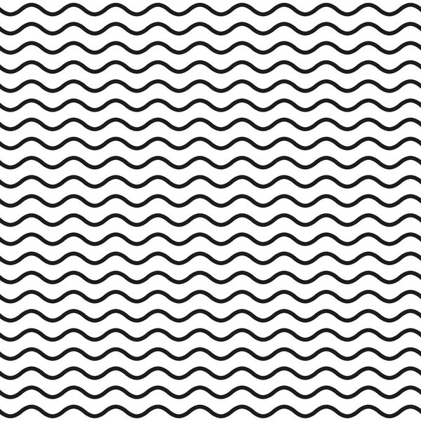 Wavy seamless pattern. Abstract background.