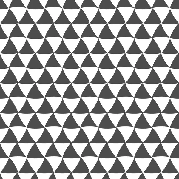 Problemfri mønster af bølgede trekanter. Abstrakt baggrund . – Stock-vektor