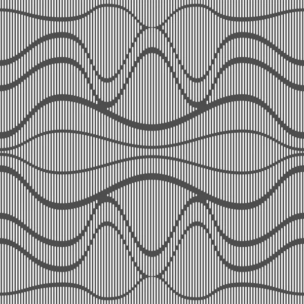 Seamless mönster av linjer. Abstrakt bakgrund. — Stock vektor