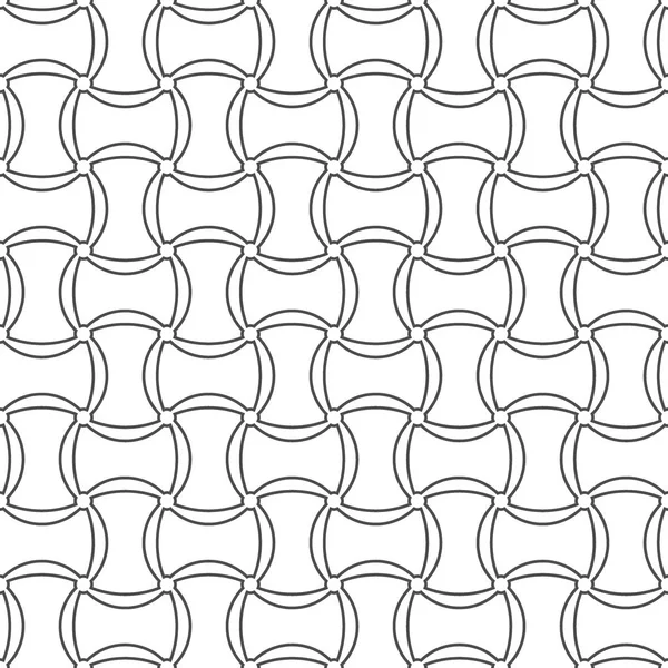 Seamless mönster. Prydnad av oregelbundna linjer. Abstrakt backgrou — Stock vektor