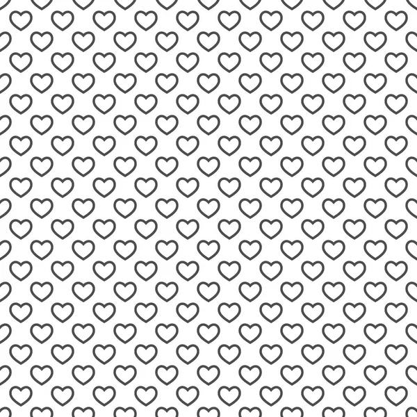 Patrón inconsútil de corazones. Fondo abstracto . — Vector de stock