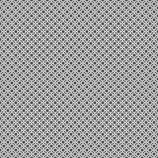 Naadloze patroon van vierkanten en rhombuses. — Stockvector
