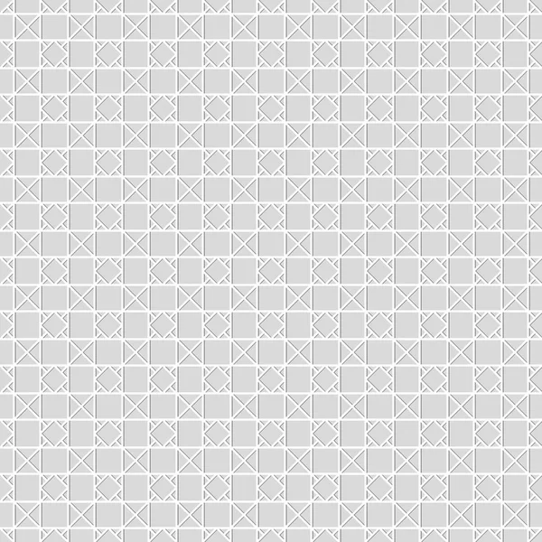 Modèle sans couture de carrés et losanges . — Image vectorielle