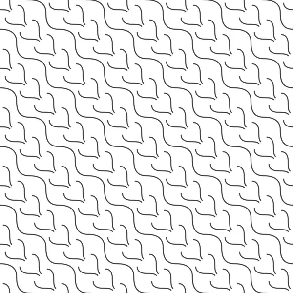 Modèle sans couture de lignes de courbes . — Image vectorielle